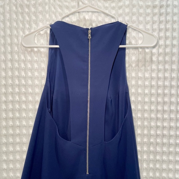 Alice + Olivia Navy Mini Shift Dress - SO Pretty! - Picture 4 of 6